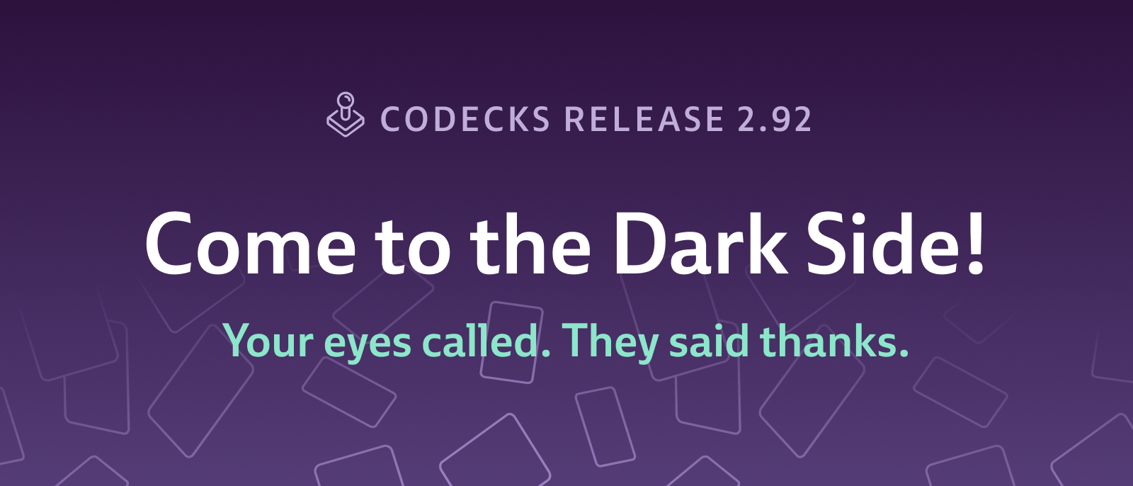 Release Banner v2.92