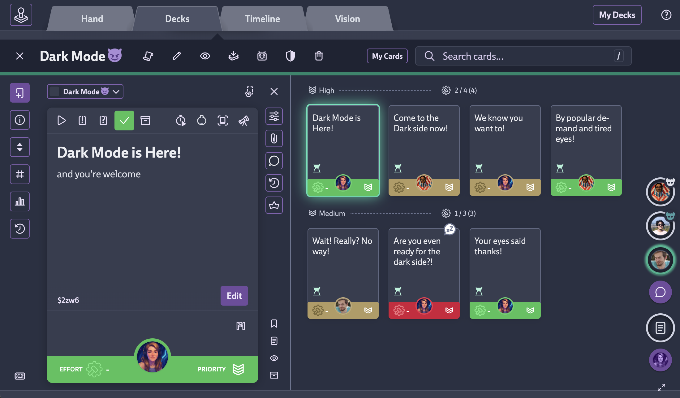 Dark Mode Example
