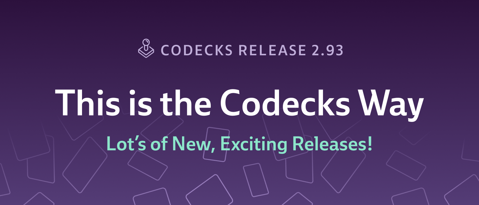 Release Banner v2.93